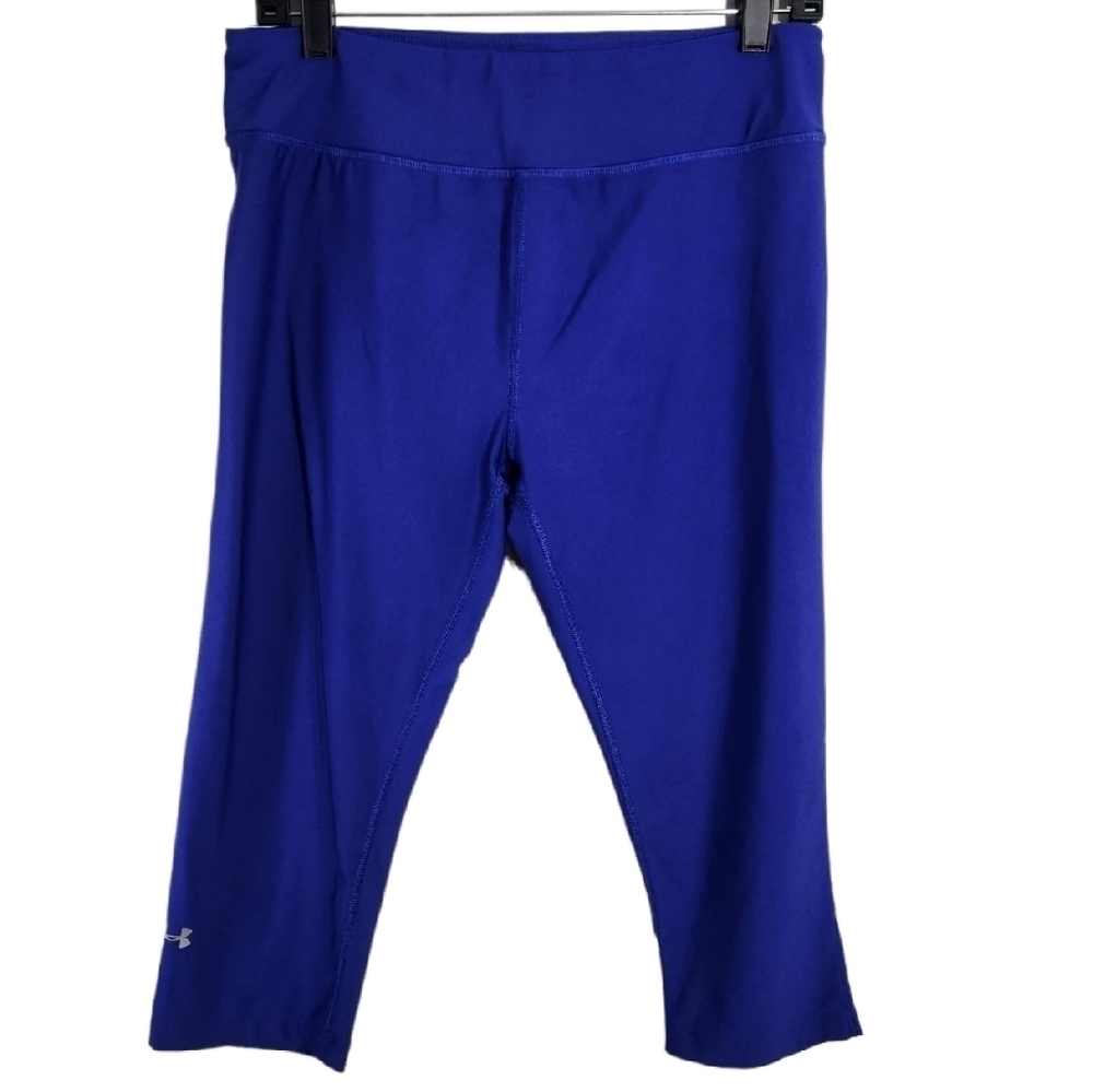 Under Armour Compression Blue Crop Leggings